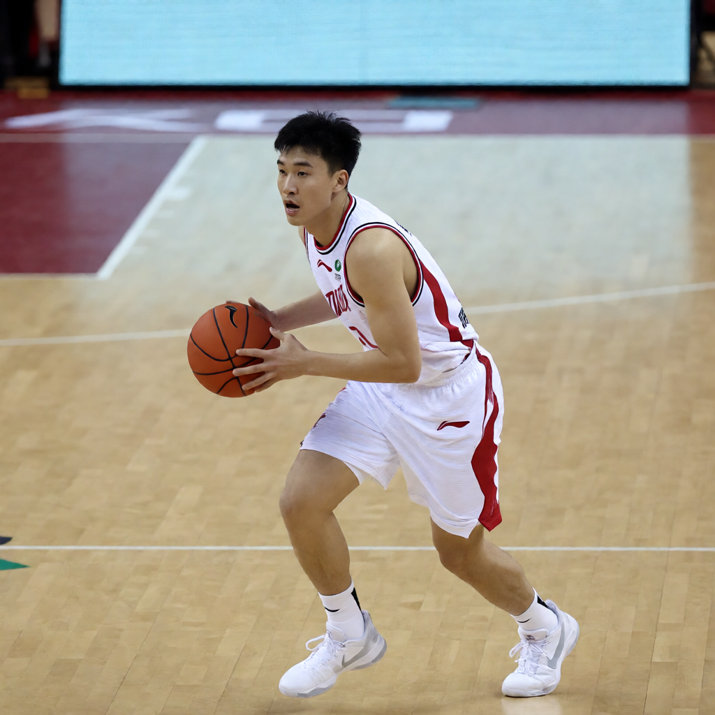 CBA中国男子篮球职业联赛比赛现场